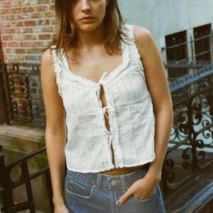 Zara Cream Embroidered Set